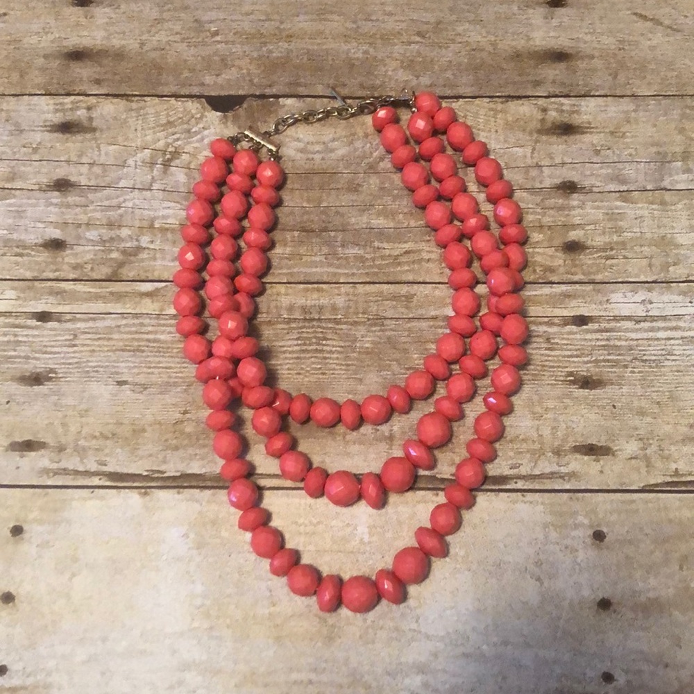 Coral Statement Necklace